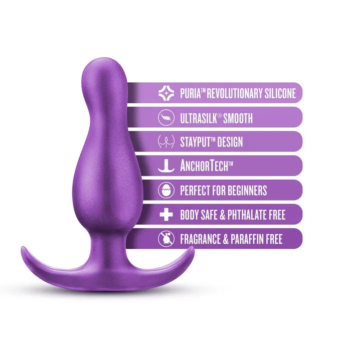 Blush Anal Adventures Matrix - Quantum Plug - Galactic  Purple | Anal