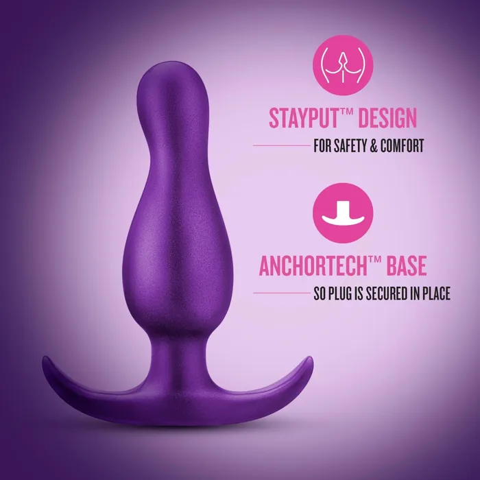 Blush Anal Adventures Matrix - Quantum Plug - Galactic  Purple | Anal