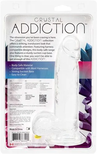 Crystal Addiction Dong | BMS Dildos