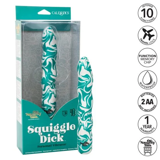Naughty Bits Squiggle Dick | CalExotics Vibrators Naughty Bits Squiggle Dick | CalExotics Vibrators