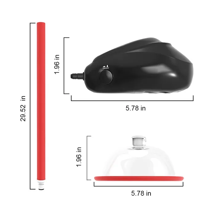 Portable Electric Vacuum Pussy Pump | Lovetoyshub Male Sex Toys