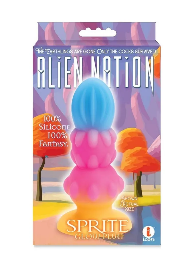 Alien Nation Sprite Silicone Anal Plug Alien Nation Male Sex Toys
