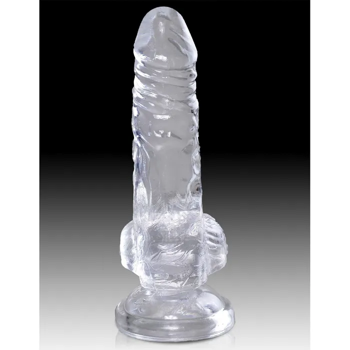King Cock Clear 4 Cock With Balls Pipedream Dildos