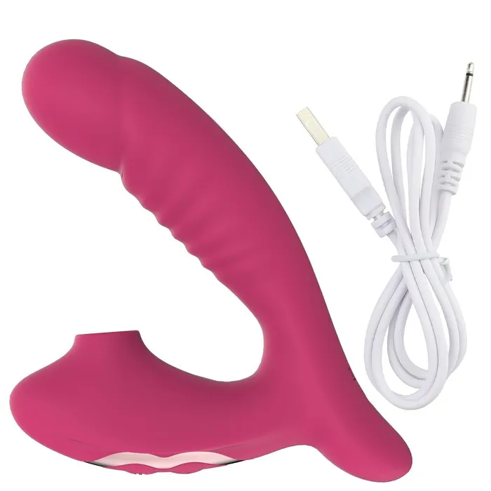 sex toys for us Female Sex Toys G Spot Dildo Vibrator Clit Sucker With 10 Powerful Modes