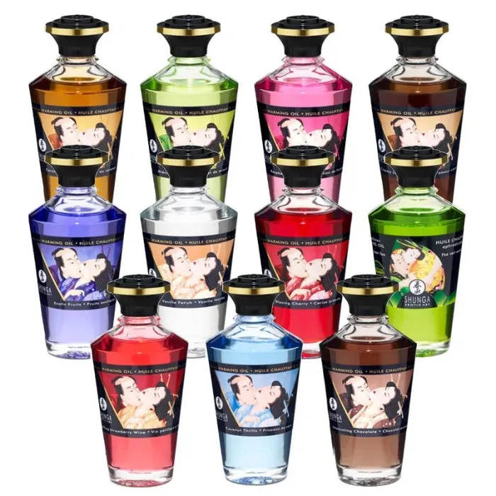 Female Sex Toys SAO Shunga Exotic Warming Oil Intoxicating Chocolate
