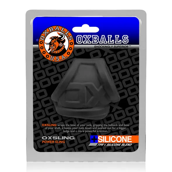 Oxballs Oxballs Oxsling Silicone Power Sling Red Ice Anal