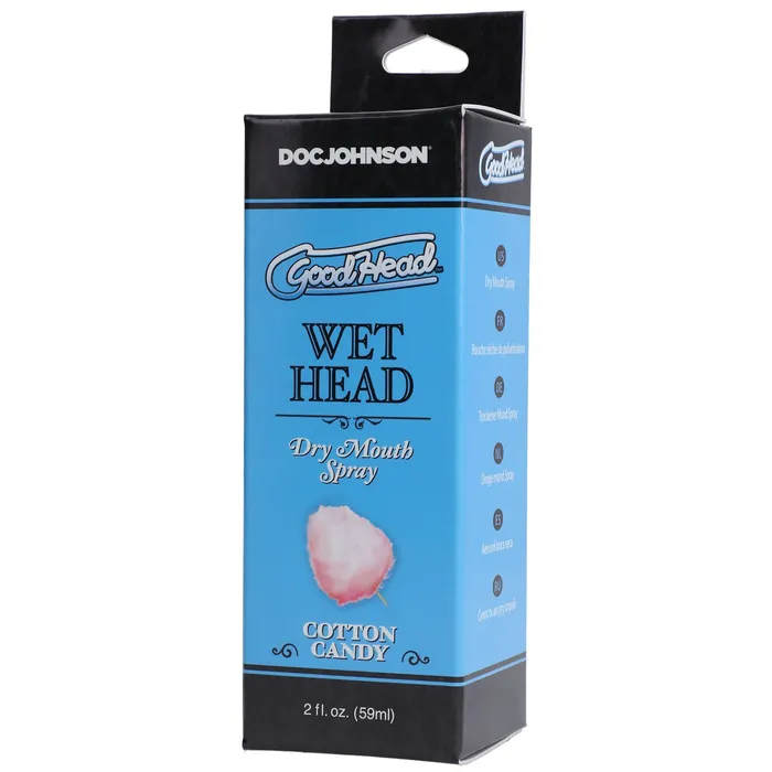 Doc Johnson Enhancers Goodhead Wet Head Dry Mouth Spray Cotton Candy 2 Fl Oz 59ml Doc Johnson Enhancers Goodhead Wet Head Dry Mouth Spray Cotton Candy 2 Fl Oz 59ml