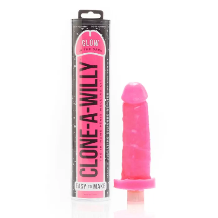 CloneAWillie Vibrator Glow In The Dark Pink Sex Toy Adult Pleasure Empire Labs Vibrators CloneAWillie Vibrator Glow In The Dark Pink Sex Toy Adult Pleasure Empire Labs Vibrators