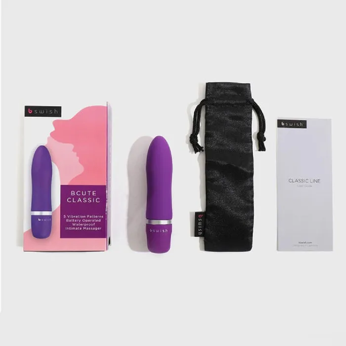 Vibrators BCUTE Classic Royal Purple Sex Toy Adult Pleasure B Swish