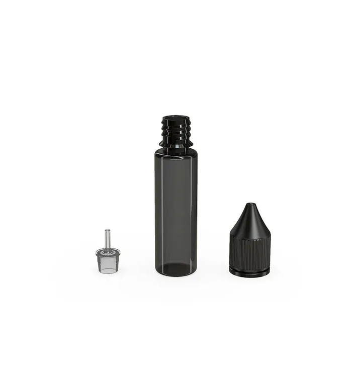Anal Chubby Gorilla Chubby Gorilla 20ML Unicorn Bottle V3 Transparent Black BottleBlack Cap